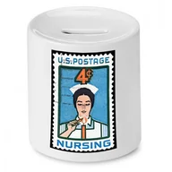 Skarbonki - SKARBONKA DLA PIELĘGNIARKI NURSING PREZENT z Nadrukiem ze Zdjęciem - miniaturka - grafika 1