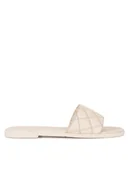 Klapki i japonki damskie - Badura Klapki HAPPY-08W3-086 Écru - miniaturka - grafika 1