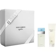 Zestawy perfum damskich - Dolce&Gabbana Light Blue zestaw Edt 100 ml + Krem do ciała 100 ml dla kobiet - miniaturka - grafika 1