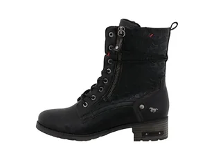 Mustang Damskie sztyblety 15M0062002, czarne, 39 EU, czarny, 39 EU - Botki damskie - miniaturka - grafika 1