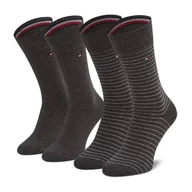 Skarpetki męskie - Skarpety bawełniane Tommy Hilfiger [100001496 201] 2PAK-39-42 - miniaturka - grafika 1