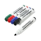 Dekoratorstwo - Marker suchościeralny do tablic zestaw 4 kolorów - miniaturka - grafika 1