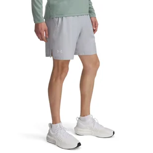 Męskie Spodenki UNDER ARMOUR UA LAUNCH 7'' SHORTS 1382620-012 – Szary - Spodenki męskie - miniaturka - grafika 1