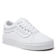 Trampki damskie - Vans Tenisówki Old Skool VN0A4BUUQLZ1 True White/True White - miniaturka - grafika 1