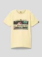 Koszulki dla chłopców - T-shirt z nadrukiem z motywem z logo model ‘TROPICAL RAINBOW’ - miniaturka - grafika 1