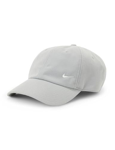Nike Czapka unisex Club Cap U Cb Sm Swsh L, Base Grey/Sail, FZ5698-002, L/XL