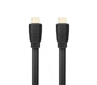 Reinston EK042 Płaski HDMI 2.0 3m Czarny - Kable - miniaturka - grafika 1