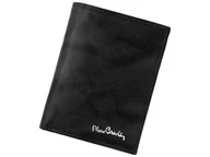 Portfele - Pierre Cardin, Portfel skórzany męski, Fossil, Tilak12 331, czarny, ochrona RFID - miniaturka - grafika 1