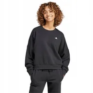 Bluzy damskie - Bluza damska adidas Essentials Small Logo czarna IX7940 XS - miniaturka - grafika 1