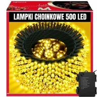 Oświetlenie świąteczne - Lampki choinkowe EXTRALINK A26 500 LED Sieciowe 35 m Ciemnozielony - miniaturka - grafika 1