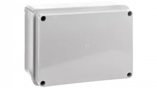 elettrocanali Puszka natynkowa gładka z pokrywą seria 410 IP56 150x110x70 szara EC410C5 EC410C5 - Puszki elektryczne i akcesoria - miniaturka - grafika 2