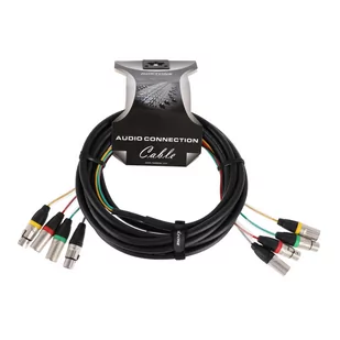 Kabel wieloparowy multicore 8x XLR 6 m Roxtone - Kable - miniaturka - grafika 1