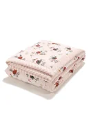 Koce i narzuty dla dzieci - La Millou Ciepły koc bawełniany minky XL 140x200 ( Mirella ) - miniaturka - grafika 1