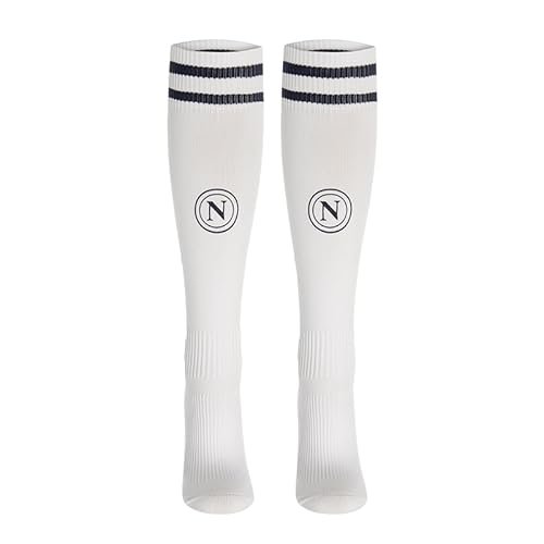 smart millenials srl SSC NAPOLI Skarpety wyścigowe Away, oficjalny produkt, oficjalny produkt, skarpetki piłkarskie białe 2024/2025-31/34