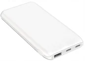 Powerbanki - PLATINET POWER BANK 10000 mAh 3,7V 37Wh 12W 2x USB-C 1x USB-A WHITE [46079] - miniaturka - grafika 1