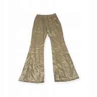 Spodenki damskie - Cekinowe spodnie damskie|Błyszczące, idealne na imprezę, sylwestra S - miniaturka - grafika 1