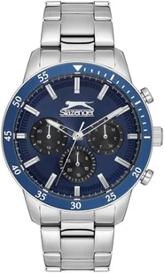 Zegarek Zegarek męski SLAZENGER SL.09.2260.2.01 granatowy fashion na prezent - Zegarki męskie - miniaturka - grafika 1