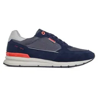 Półbuty męskie - Buty męskie sportowe półbuty memory foam Big Star LL174122 granatowe - miniaturka - grafika 1