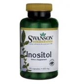 Układ nerwowy - Swanson, Usa Inozytol 650 mg - suplement diety 100 kaps. - miniaturka - grafika 1