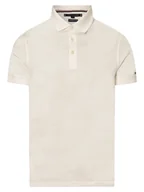 Koszulki męskie - Tommy Hilfiger - Męska koszulka polo, biały - miniaturka - grafika 1