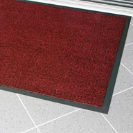 Wycieraczki - B2B Partner Wycieraczka polipropylenowa na podkładzie gumowym, czerwona, 90x150cm VP010302 - miniaturka - grafika 1