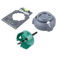 Zestawy narzędziowe - Zestaw do montażu puszek elektrycznych w suchej zabudowie Wolfcraft WF5897000 - miniaturka - grafika 1