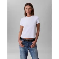 Koszulki i topy damskie - Calvin Klein T-shirt | Slim Fit - miniaturka - grafika 1