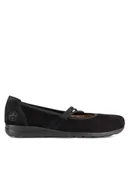 Baleriny - Rieker Baleriny L9369-00 Czarny - miniaturka - grafika 1