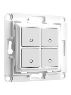 Shelly Wall Switch 4 - White - Systemy inteligentnych domów - miniaturka - grafika 1