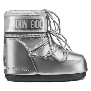Damskie Buty zimowe MOON BOOT MOON BOOT CLASSIC LOW GLANCE 14093500002 – Srebrny - Kozaki damskie - miniaturka - grafika 1