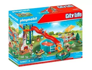 Playmobil Miejskie Życie - Pool Party 70987 - Klocki - miniaturka - grafika 1