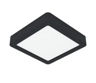 Lampy sufitowe - Eglo 900643 - LED Plafon łazienkowy FUEVA LED/11W/230V IP44 czarny - miniaturka - grafika 1