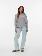 Bluzy damskie - Vero Moda Bluza w kolorze szarym - miniaturka - grafika 1