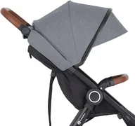 Śpiworki dla dzieci - Budka do wózka Street szara PETITE&MARS - miniaturka - grafika 1
