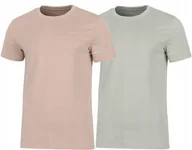 Koszulki męskie - 4F ZESTAW 2szt. 2-PAK MÄSKA KOSZULKA T-SHIRT 100% BAWEĹNA / rozm XXL - miniaturka - grafika 1