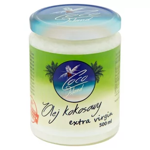 Coco Island Olej kokosowy extra virgin 500 ml - Olej spożywczy - miniaturka - grafika 1
