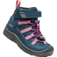Buty dla chłopców - Buty dziecięce Keen Hikeport 2 Sport Mid Wp Youth Rozmiar butów (UE): 38 / Kolor: niebieski/różowy - miniaturka - grafika 1