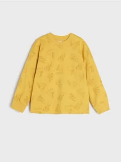 Swetry dla chłopców - Sinsay - Bluza - żółty - grafika 1