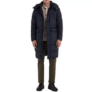 Płaszcze męskie - Replay Męski alternatywny płaszcz puchowy, 086 BLUE, XL - grafika 1