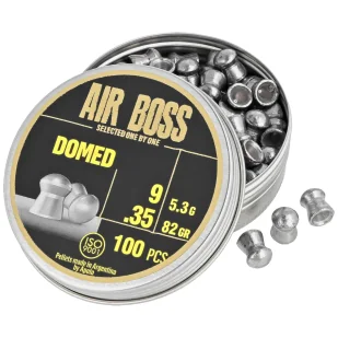 Śrut Apolo Air Boss Domed 9 mm, 100 szt. 5.30g/82.0gr (30400) - Amunicja do wiatrówek - miniaturka - grafika 2