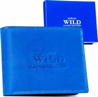 Portfele - Always Wild Duży portfel męski ze skóry naturalnej - Always Wild NoSize - miniaturka - grafika 1