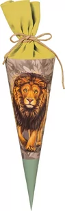 Rożek tyta pierwszoklasisty z nadrukiem 35 cm, Safari - Torby szkolne - miniaturka - grafika 1