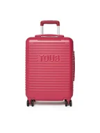 Walizki - TOUS Walizka średnia Maleta 2002129225 Różowy - miniaturka - grafika 1