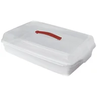 Formy do ciast - Curver Pojemnik na ciasto biały - miniaturka - grafika 1
