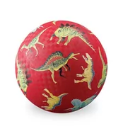 Piłki dla dzieci - Crocodile Creek Crocodile Creek - Piłka 13 cm, motyw czerwone dinozaury - miniaturka - grafika 1