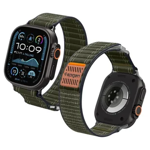 SPIGEN WBF0 BAND APPLE WATCH 8 / 9 / 10 / 11 / SE / ULTRA (44 / 45 / 46 / 49 MM) GREEN - Akcesoria do smartwatchy - miniaturka - grafika 1