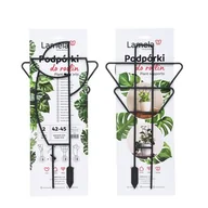 Pozostałe akcesoria do uprawy roślin - Podpórka do roślin geometryczna czarny 2 sztuki - miniaturka - grafika 1