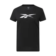 Koszulki sportowe damskie - Koszulka T-shirt na co dzień damska REEBOK bawełna - miniaturka - grafika 1