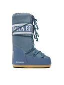 Śniegowce damskie - Moon Boot Śniegowce Mb Icon Nylon 80D1400440 Szary - miniaturka - grafika 1
