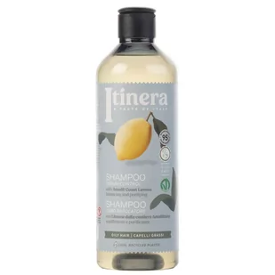 Itinera, Szampon Do Włosów Przetłuszczających Się,  Z Cytryną Z Wybrzeża Amalfi, 4x370ml - Szampony do włosów - miniaturka - grafika 1